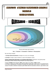 Ecologia - IC San Giovanni Bosco