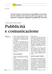 Pubblicità e comunicazione
