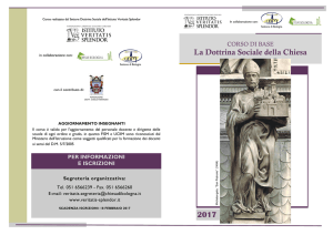Brochure Corso Dottrina Sociale 2017.pub