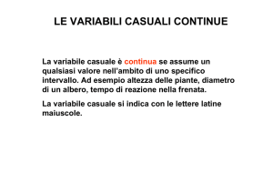 4A GAT- MAT. variabile casuale normale