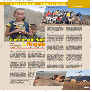 Mongolia - Viaggi Avventure nel Mondo
