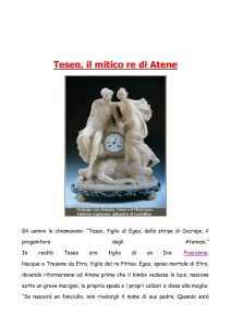 Teseo, il mitico re di Atene - Presentazione