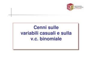4_Variabili casuali e Binomiale
