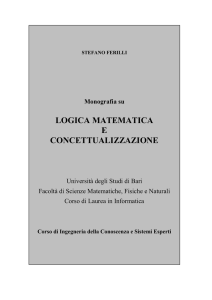 logica matematica e concettualizzazione