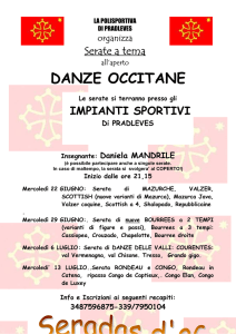 danze occitane - Daniela Mandrile