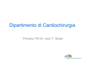 Dip. di Cardiochirurgia
