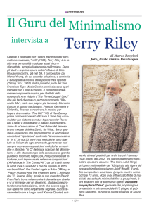 Terry Riley - Musicologia.it