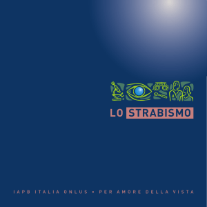Lo Strabismo - IAPB Italia Onlus