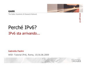 Perché IPv6?