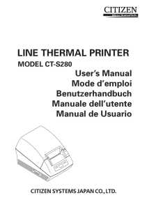 line thermal printer