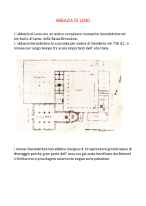 L`abbazia di Leno - Scuole della Lombardia per Expo 2015