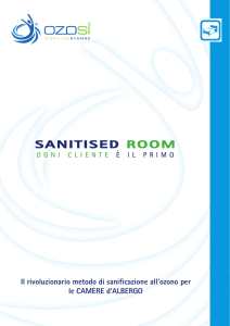 sanitised room