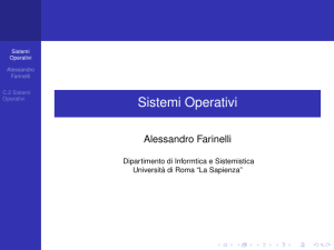 Sistemi Operativi
