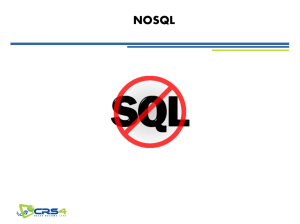 RDBMS vs NoSQL