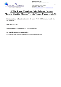 "Publio Virgilio Marone" - Via Tuoro Cappuccini, 75