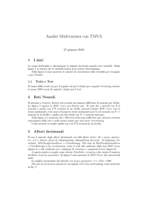 Analisi Multivariata con TMVA