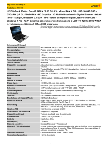 HP EliteBook 2540p - Core i7 640LM / 2.13 GHz LV