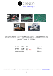 catalogo-xenon-ita-12-2016 - XENON disgiuntori elettronici ed