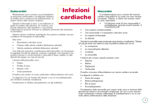 Infezioni cardiache - Medici Insieme Vicenza Medicina di Gruppo