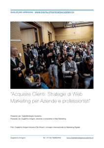 “Acquisire Clienti: Strategie di Web Marketing per Aziende e