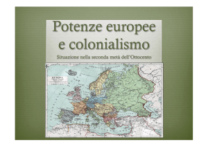 potenze europee e colonialismo seconda metà 800 Archivo
