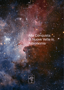 Alla Conquista di Nuove Vette in Astronomia