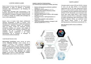Brochure aziende - Dipartimento di Psicologia dei Processi di
