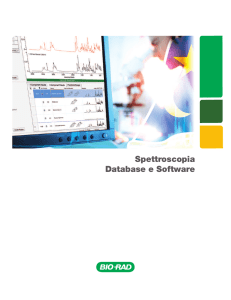 Spettroscopia Database e Software - IR, MS, NMR - Bio-Rad