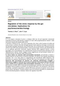 Regulation of the stress response by the gut microbiota: Implications