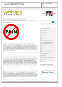Articolo 23-Ottobre – Sardegna Medicina
