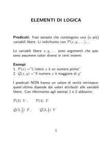 elementi di logica - of Alessandro Morando