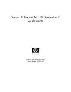 Server HP ProLiant ML310 Generation 2