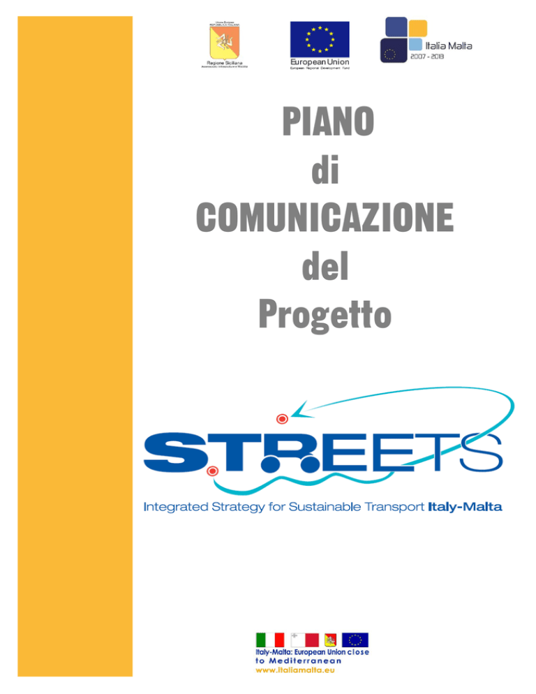 PIANO Di COMUNICAZIONE Del Progetto