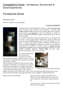 Fondazione Sciola | Crespellani`s home