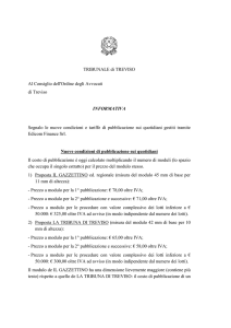 comunicazione - Ordine degli Avvocati di Treviso