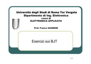 V - Università degli Studi di Roma "Tor Vergata"