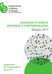 Programma / libretto... - Conservatorio di Musica di Perugia