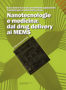 Nanotecnologie e medicina: dal drug delivery ai MEMS