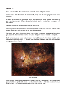 le stelle - Gruppo Astronomico Castelfiorentino