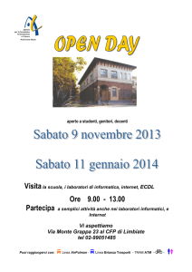 OPENDAY LIMBIATE - AFOL Nord Ovest Milano