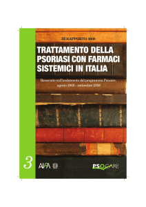 trattamento della psoriasi con farmaci sistemici in italia