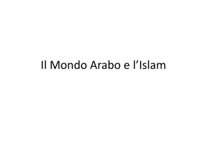 Il Mondo Arabo e l`Islam