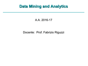 Data Mining and Analytics