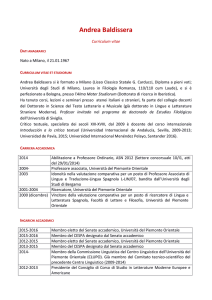 Andrea Baldissera - Upobook - Università del Piemonte Orientale
