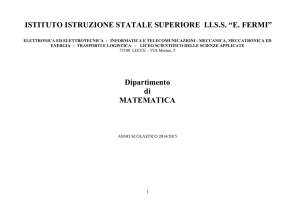 progr matematica tecnico secondo biennio 2015 - "E. Fermi"