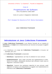 Introduzione al Java Collections Framework