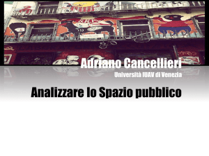 Diapositiva 1 - Università Iuav di Venezia