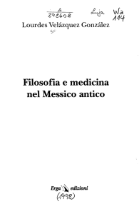 Filosofia e medicina nel Messico antico