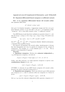 03 equa diff lineari omogenee a coeff costanti