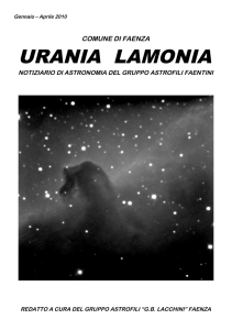 urania lamonia - Home - astrofili Faenza
